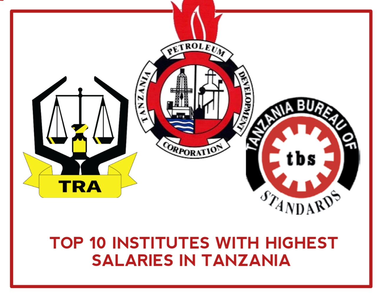 Top 10 Institutes with the Highest Salaries in Tanzania