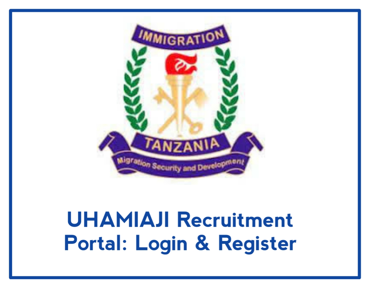 UHAMIAJI Recruitment Portal login