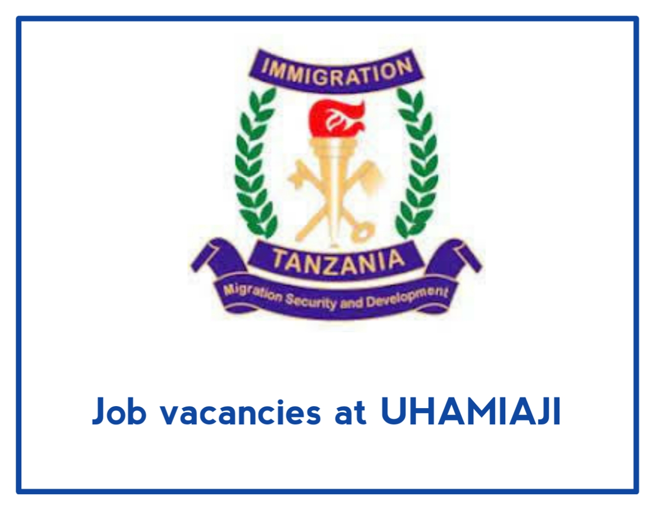 Job vacancies at UHAMIAJI