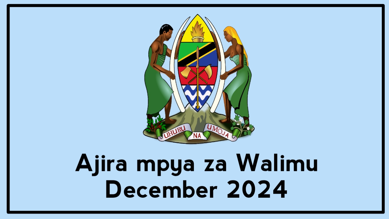 Ajira mpya za Walimu